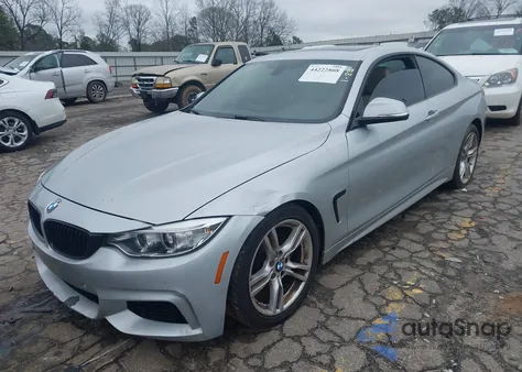 2015 BMW 428I from USA, damaged, VIN WBA3N3C54FK232280